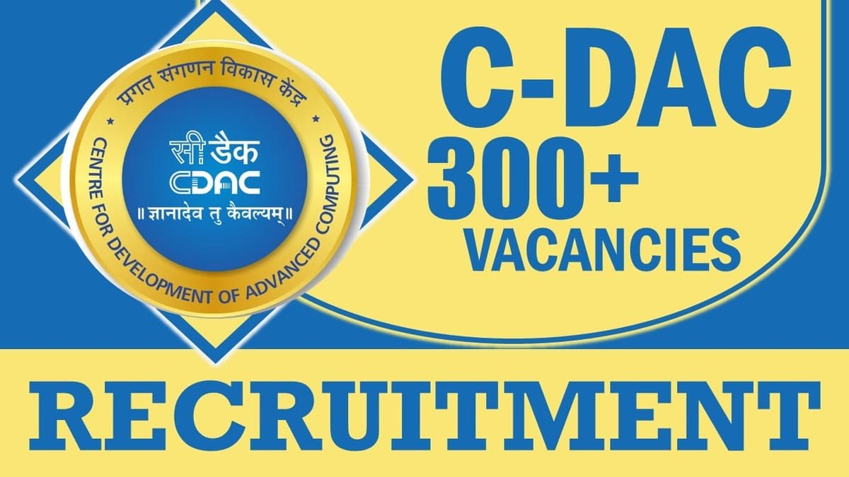 C-DAC Recruitment Apply Now 2024 - Keralajobpoint