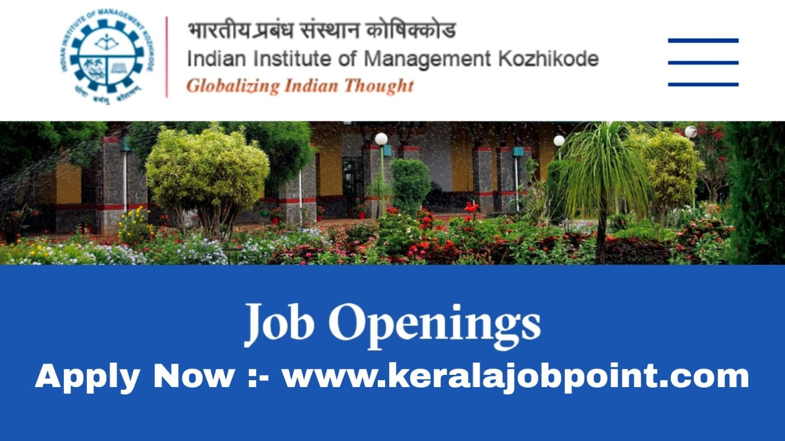 Indian Institute of Management Kozhikode Junior Accounting Assistant