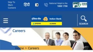 Indian Bank Job Recruitment-2026 Apply Now