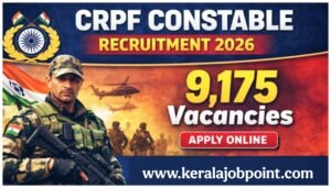 CRPF Recruitment-2026 Apply Now