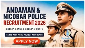 Andaman & Nicobar Police Recruitment-2026 Apply Now