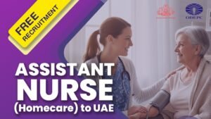 UAE Nursing assistant Apply Now