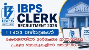 IBPS-27 Clerk Job Apply Now