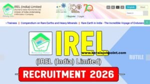 IREL Chavara Recruitment Apply Now